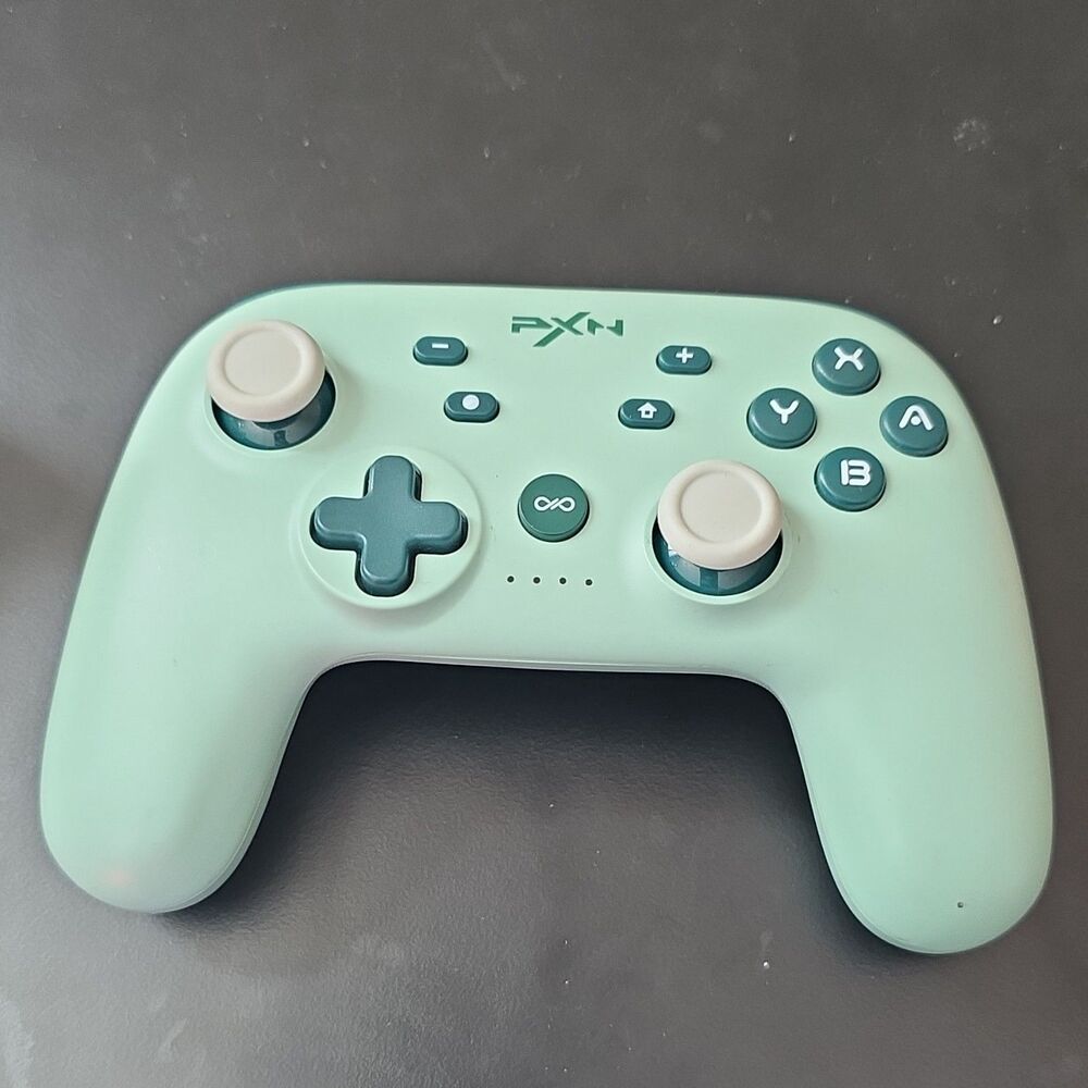 PXN Wireless Ergonomic Controller Light Green/Teal for Nintendo Switch, TESTED